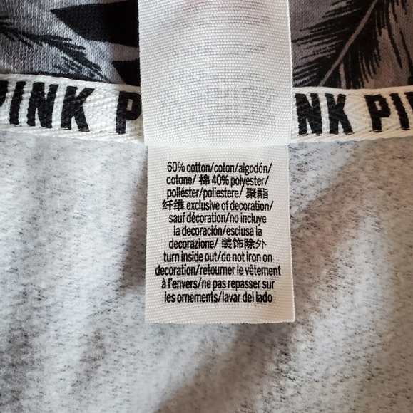 PINK VICTORIA'S SECRET CAMPUS QUARTER ZIP - Picture 3 of 4